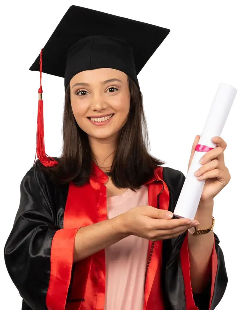 Estudiante con diploma 1